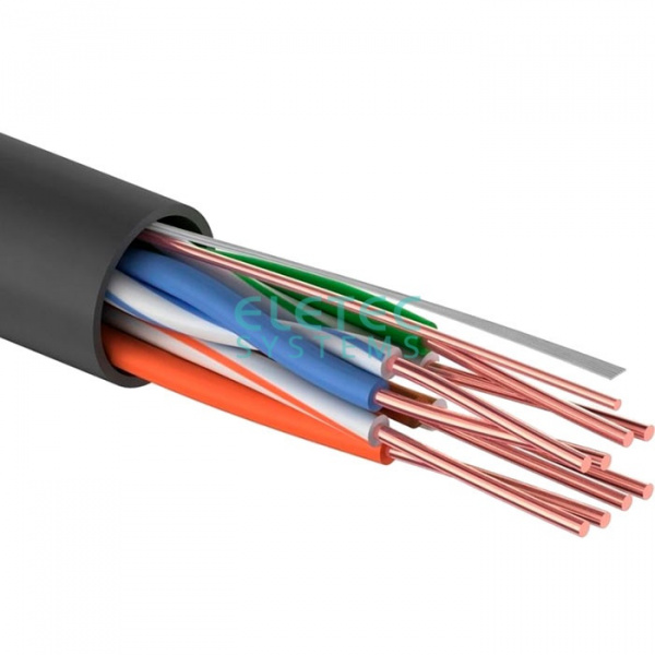 Кабель UTP 5E Eletec 4x2xAWG24, наружный, 305 м, медь
